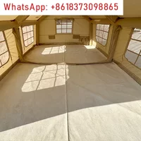 coody tent special carpet solid color light luxury French cream wind blanket high sense moisture-proof pad