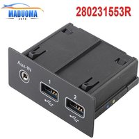 New Car Accessories High Quality 280231553R AUX audio interface For Renault Mk5 CLIO 19-21