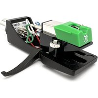 AT95E Moving Magnetic Cartridge Stylus Aluminium Alloy Headshell Holder Connect For LP Vinyl Record Player Turntable Phonograph