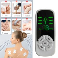Multi-functional 6 Modes Tens Unit Machine Meridian Body Relax Massage Pain Physiotherapy Electrostimulator Digital Massager
