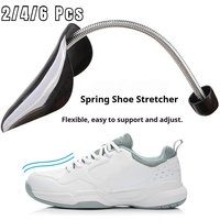 2/4/6Pcs Boot Holder Prevent Creasing Adjustable Holder Bulk Shoe Trees for Sneakers Shaper Plastic Unisex Shoe Stretcher Shape