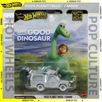 Hot Wheels Premium Pop Culture PIXAR THE GOOD DINOSAUR PIZZA PLANET TRUCK / CAMION 1:64 Diecast Collectible Car Model Toy Gift