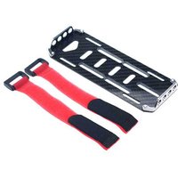 Random Pattern Carbon Fiber Battery Tray Mount for Axial SCX10 1/10 RC Crawler – Lightweight & Strong Upgrade Part