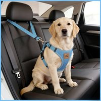 1pc Pet Car Seat Belt Adjustable Leash, Durable Nylon Material, Suitable for Small and Medium Dogs, Pet In-Car Seat Travel
