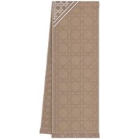 DIOR Wool Knit Scarves Men's Beige 44E0001A1018_C180