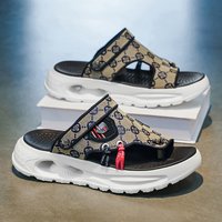 Late Summer Men Summer Slippers Casual Anti Slip Comfort Student Outdoor Daily Walking Leisure Shoes