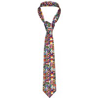 Fashion 60 Flags Of The Countries Of The World Neckties for Men Customized Silk International Gift Office Neck Ties