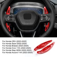 Carbon Fiber ABS for Honda CRV Civic 11th Breeze11th Accord Car Steering Wheel Paddle Shifter Cover Accessoriess