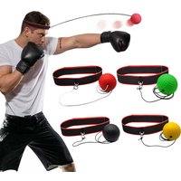 Boxing Speed Ball Boxing Training Ball with Adjustable Headband React Reflex Ball Boxing Ball MMA Gear Great for Reflex Accuracy