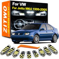 ZITWO 14Pcs LED Interior Dome Reading Door Light Bulbs Kit For VW Volkswagen Jetta MK4 4 IV 1999 2000 2001 2002 2003 2004 2005
