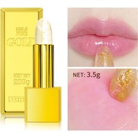 Color Changing Lipstick 2 in 1 Lip Blush Balm 24K Gold Long Lasting Moisturizing Nourishing Lips Plumper Deep Hydration Care