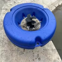 750 W 1 PS Edelstahl Wave Surge Splash Floating Belüfter Brunnenwasserpumpe für Fischzuchtteich
