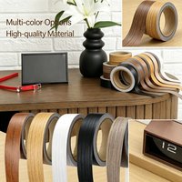 1roll 10mX3cm Wood Grain Self-Adhesive Edge Banding Tape,Waterproof Veneer Trim for Furniture Renovation,Cabinet Repair