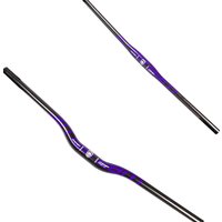 Purple JIMAITEAM Mountain Bike Straight Handlebar MTB Handlebar Carbon Fiber Straight Handlebar Drop Handlebar 31.8mm