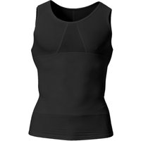 Men Compression Vest Triangle Mesh Breathable Slim Body Shaper, Elastic Tight Undershirt for Fitness Daily Training