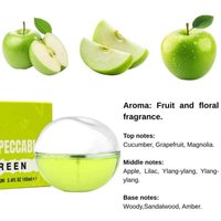 Fresh Natural Apple Fruity Perfume 100ml Long-Lasting Women's Fragrance for Summer Daily Wear Peaches, naturally lady parfum