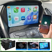 Wireless CarPlay Android Auto For Ford&Lincoln Sync 3.4 MKZ Raprtor F-150 Mustang Mondeo Taurus Explorer Range USB/Type-C Hub image 4