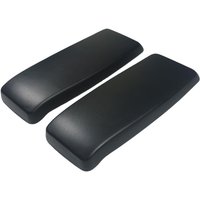 1 paire de coussinets d'accoudoirs de remplacement compatibles avec les chaises de bureau Haworth Comforto 59/62, noirs