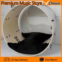 Bass Drum Kissen Jazz Drum Dämpfer Muffling Werkzeug Hohe Qualität Faser Mute Pad Percussion Instrument Teil Drum Set Kit Zubehör