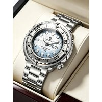 QINGXIYA Fashion Men Watch Top Brand Luxury Waterproof Sport Mens Watches Stainless Steel Date Military Quartz Wristwatch Male
