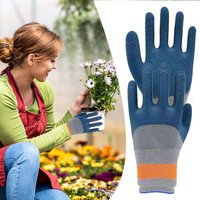 Waterproof Thorn Resistant Ladies Gardening Gloves, Heavy Duty Puncture Proof Hand Gloves, Indoor Outdoor Protective Gear