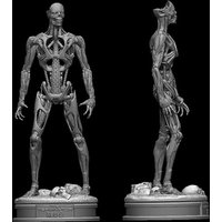 1/24 1/18 Resin Model Kit Terminator Robot Figurine Sculpture Unpainted No Color RW-1416