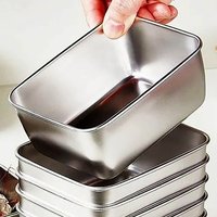 6-Piece Stainless Steel Food Storage Containers Set With Lids - Leakproof, Stackable & Reusable For Camping, Picnics, School