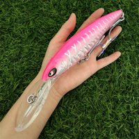 Noeby Trolling Minnow Fishing Lure 140mm 47g 180mm 94g Floating Artificial Bait Thicker Fish Bone Deep Diver Ocean Fishing Lure