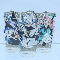 Charm Anime 15CM Witch Hat Atelier Keychain Acrylic Stand Model Cosplay Characters Ornament Accessories Goods Collection Gifts
