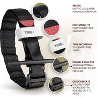 Tactical Tourniquet Emergency Emergency Strap Single Handed Medical First Aid Equipment for Hiking Camping Travel Outdoor Sports