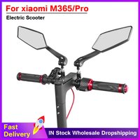 Adjustable Mirror Handlebar Rear View Mirror for Xiaomi M365 1S PRO Mi3 Mi4 Electric Scooter Wide Range Back Sight Reflector