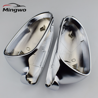 2PCS Silver Chrome Caps For VW Golf 5 MK5 GTI MK5 Passat B5.5 Sharan replace Car Styling Glossy Side Mirror Covers