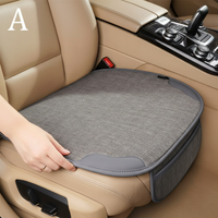 Summer Car Breathable Flax Seat Cover Universal Front Breat Seats Cushions Protector Covers In Cars Chair Accessories
