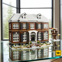 2026 AUF LAGER Film 3955 Teile Moc Home Alone Haus Set Modell Bausteine für Erwachsene Weihnachtsgeschenke