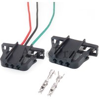 1 Set 3 Hole 3B0972703 AC Assembly Car Replacement Plastic Housing Connector Auto Tail Lights Wire Harness Unsealed Plug For VW
