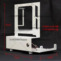 Mini ITX Open Frame Case, Portable Minimalist Desktop Test Bench for PC Gaming, Open Air ITX Chassis