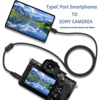 Micro 5Pin to Type-C OTG Cable for SONY NEX-3N F3 5T 6L A7 A7II ,The download cable for connecting Sony cameras to smartphones,