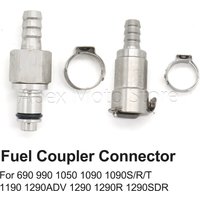 For 690 990 1050 1090 1090S 1090R 1090T 1190 1290ADV 1290 1290R 1290SDR Motorcycle Quick Release Fuel Coupler Connector