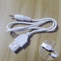 1Pc 50cm DC 2.0 USB Charger Cable Of Small Pin USB Charger Lead Cord To USB Cable Forโ