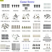 cltgxdd 1 set of game screws FOR GB GBA GBP PS2 PS3 PS4 Pro PS5 XBOX 360 XBOX ONE 3DS XL SNES NDSL set of repair parts