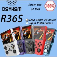 ARKOS R36S Retro Handheld Game Console Linux System 3.5Inch IPS Screen Portable Pocket Video Player 64G/128G/256G Games Kid Gift