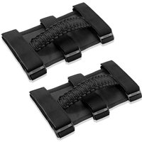 2x Roll Bar Grab Handles Grip Handle for Jeep Wrangler YJ TJ JK JKU JL JLU Sports Sahara Freedom Rubicon Unlimited X Gladiator