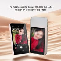 Magnetic Phone Selfie Monitor Screen for Smartphone Rear Camera Selfie Vlog Live Stream for iPhone Android phone