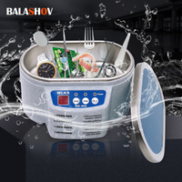 Ultrasonic Cleaner 30/50W Sonicator Bath 40Khz Degas For Watches Contact Lens Glasses Denture Teeth Electric Makeup Razor 220V