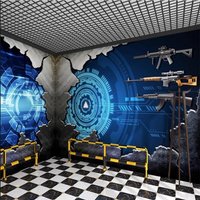 Custom Technology TV background wallpaper electronic company internet cafe bar mural esports intelligence wall paper living room