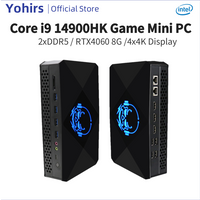 14th Intel Core i9 12900HX 14900HX 12650HX Gaming Mini PC NVIDIA GeForce RTX 4060 8G GDDR6 2xDDR5 NVME 3xHDMI2.0 USB-C Windows11