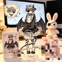 Ciel Phantomhive Acrylic Stand Figure Display Anime Black Butler Keychain Collection Desk Decoration Ornament Accesorios