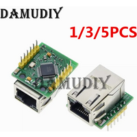 1-5PCS W5500 Module TCP/IP Ethernet Module Compatible with WIZ820io Network Interface RC5 IoT for Arduino