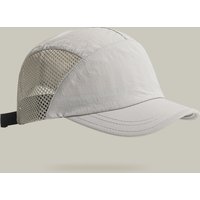 Korean version simple solid-color mesh fabric baseball cap for summer, breathable, quick-drying, sun-protective headgear