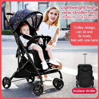 Compact, Airplane Travel Stroller for Babies & Toddlers 3 Months to 50 lbs - Lightweight - Easy to Open - BPA Free
